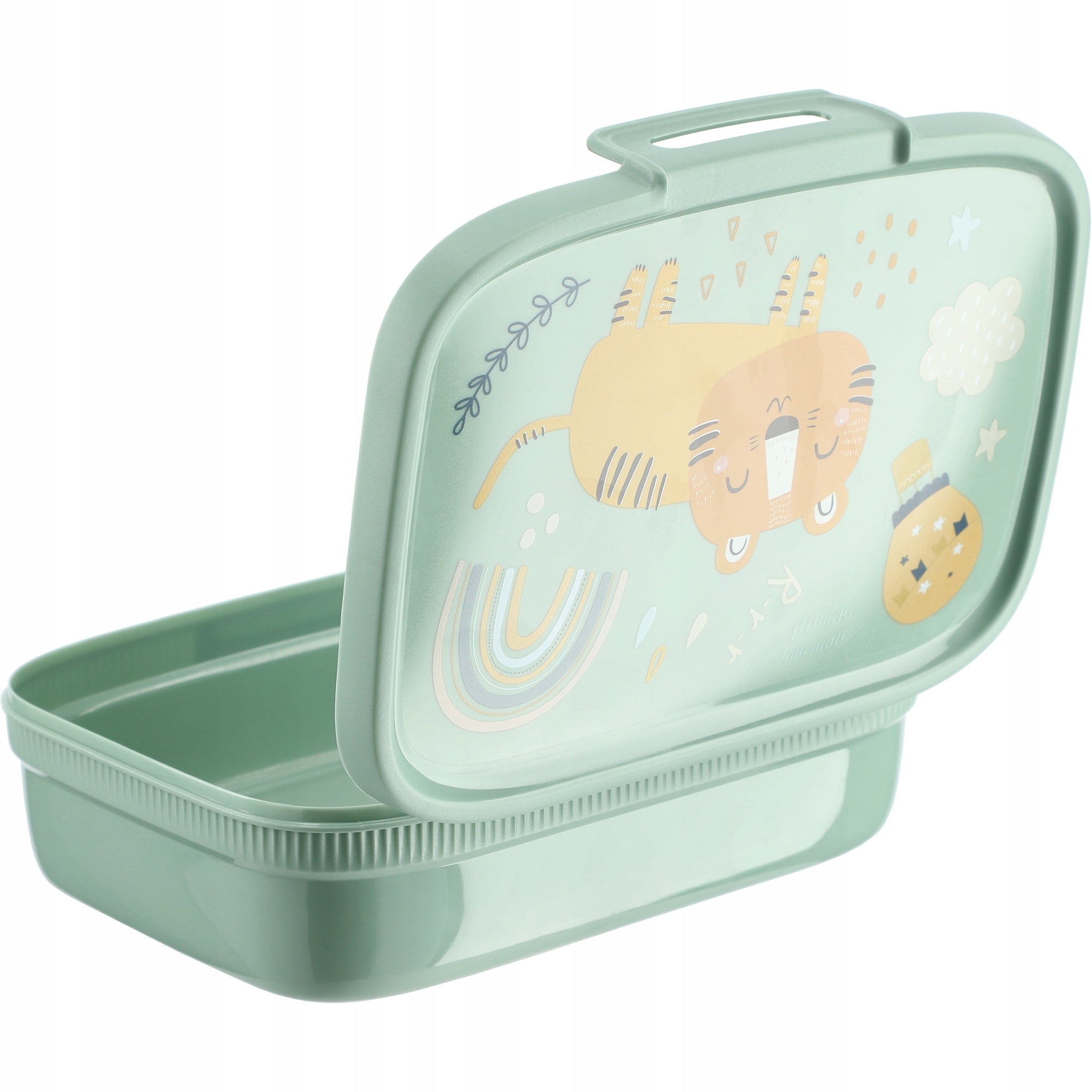 Children's lunch box Lion 15x21x6cm-Dishwasher Safe+ Microwave Safe