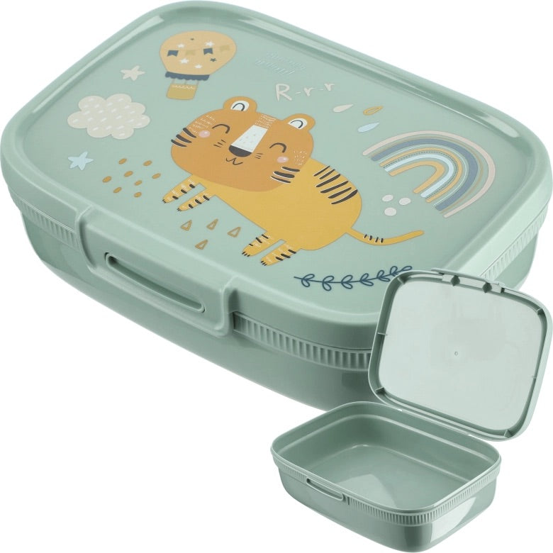 Children's lunch box Lion 15x21x6cm-Dishwasher Safe+ Microwave Safe