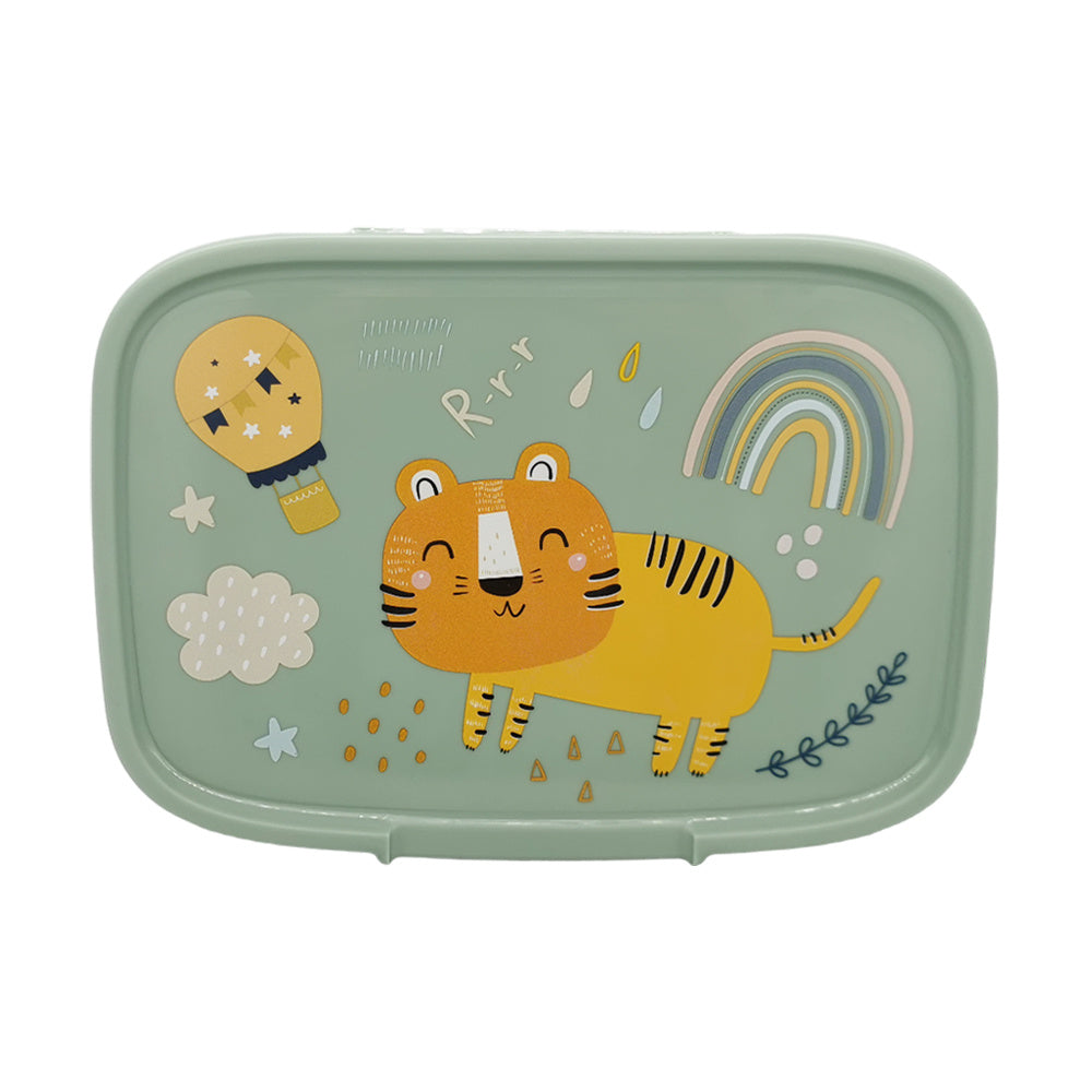 Children's lunch box Lion 15x21x6cm-Dishwasher Safe+ Microwave Safe