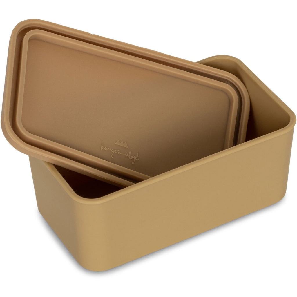 Δοχείο φαγητού με διαχωριστικό Skatesaurus 17x12x8.5εκ. Konges Slojd
