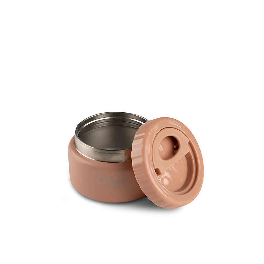 Θερμός φαγητού από ανοξείδωτο ατσάλι 250ml Blush Pink - Citron