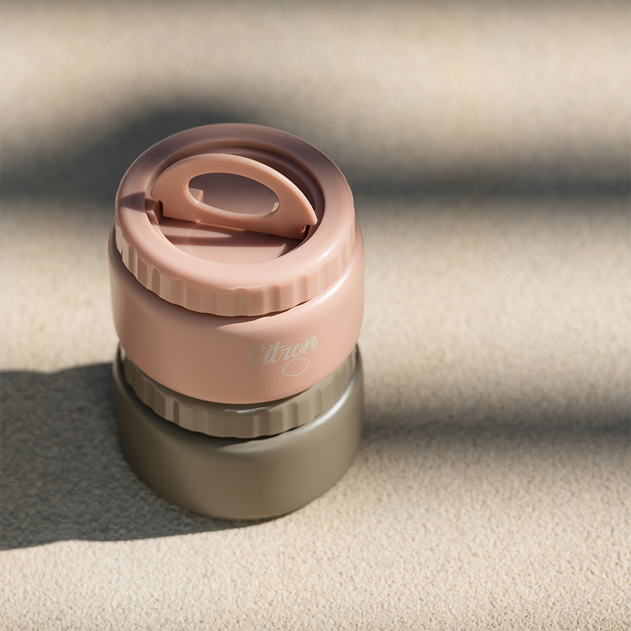 Θερμός φαγητού από ανοξείδωτο ατσάλι 250ml Blush Pink - Citron