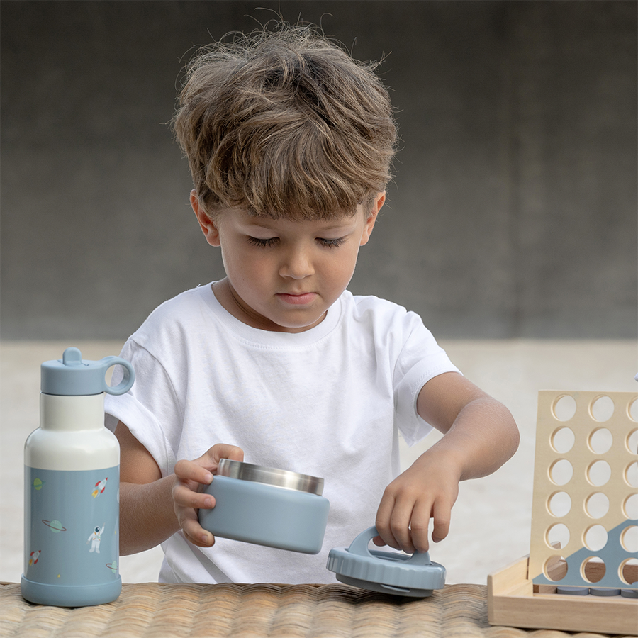 Θερμός φαγητού από ανοξείδωτο ατσάλι 250ml Dusty Blue - Citron