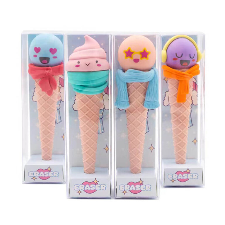Σχολική γόμα με σχέδιο παγωτό Fancy Eraser - Funny Ice-cream 1 τμχ