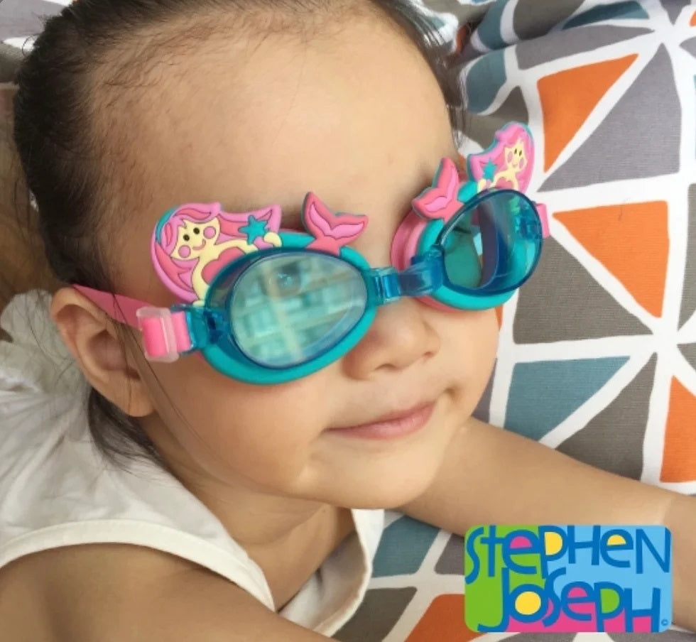 Children's Mermaid Starfish Swimming Goggles 3+ years - Stephen Joseph