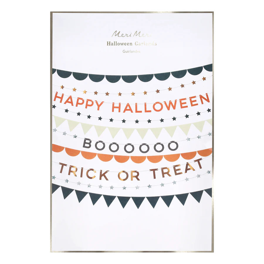 Halloween paper Garlands set 10 pcs