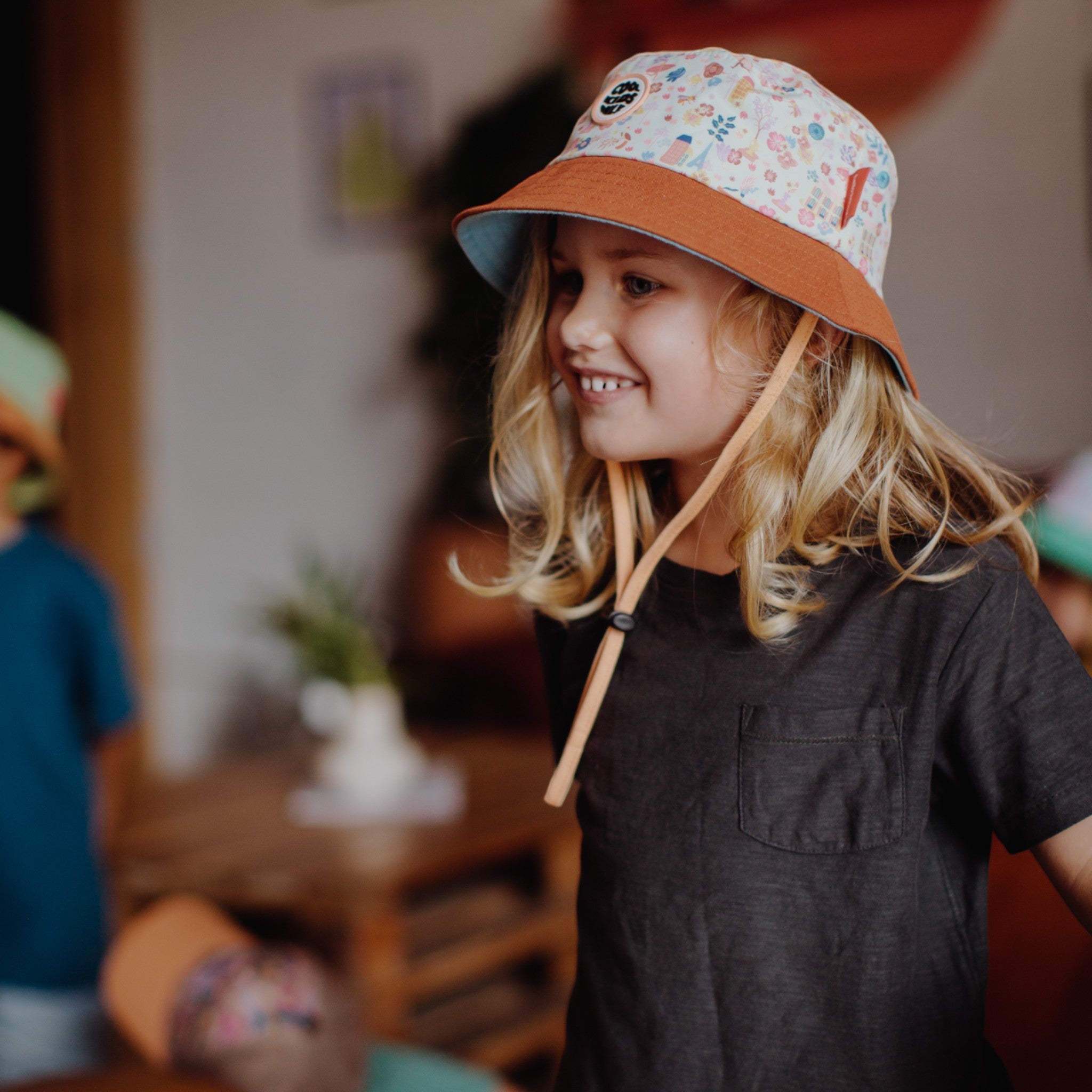 Kid's bucket hat Dried Flowers 2-6Y+ Hello Hossy