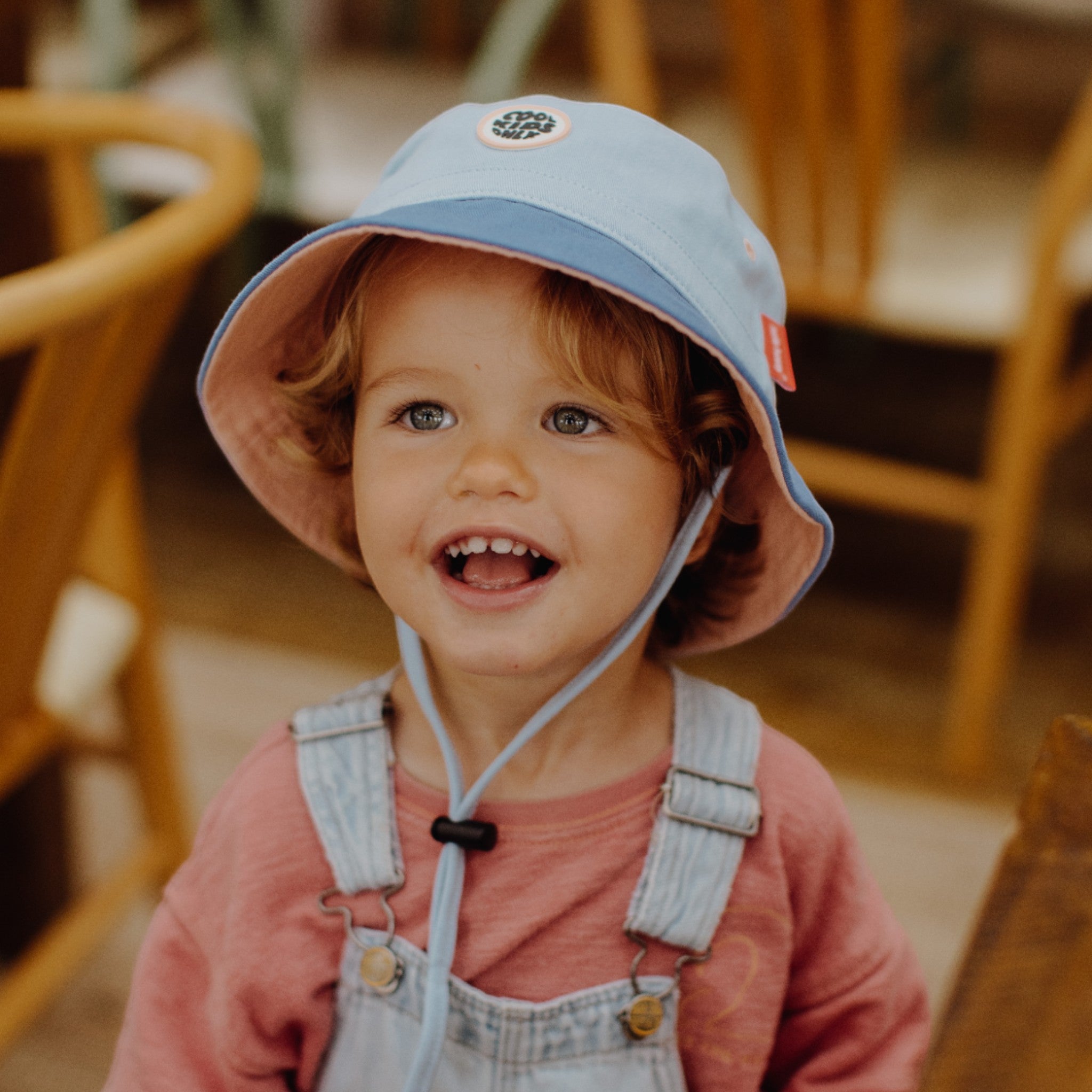 Kid's bucket hat Mini Aqua 9M-6Y+ Hello Hossy