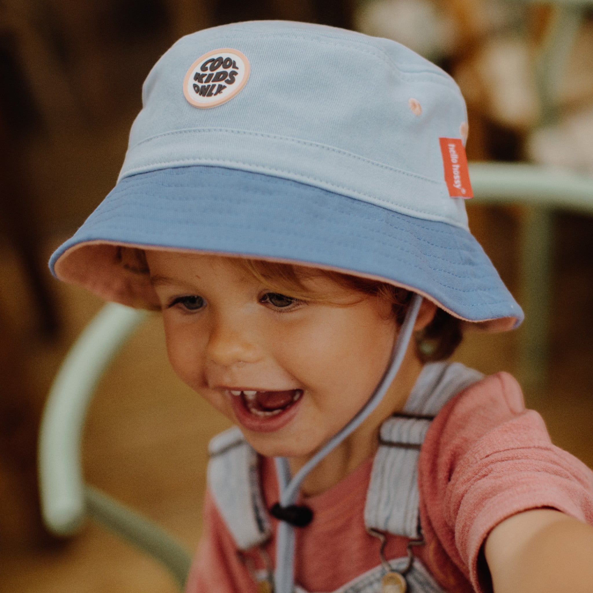 Kid's bucket hat Mini Aqua 9M-6Y+ Hello Hossy