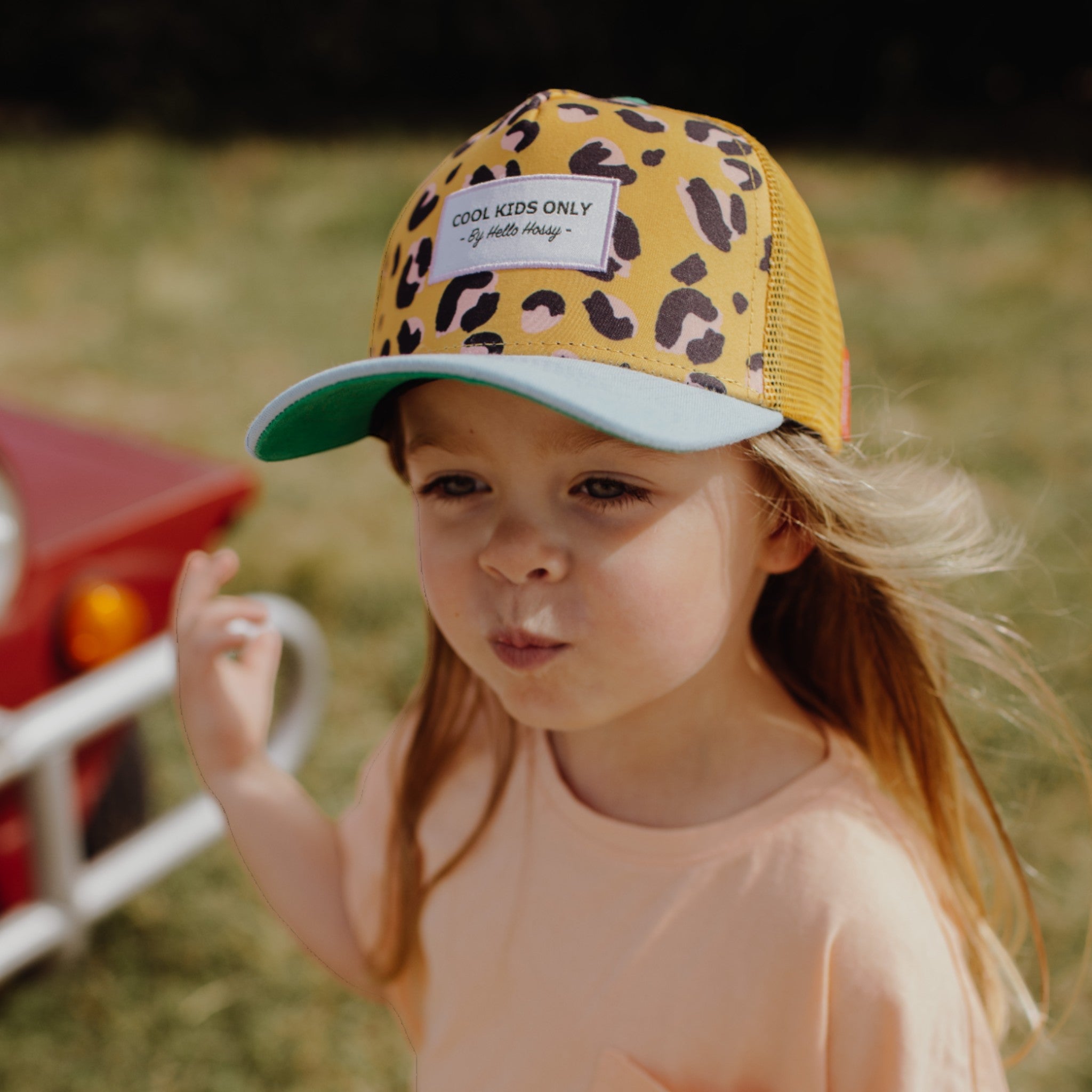 Kid's jockey cap Panther 6Y+ Hello Hossy 