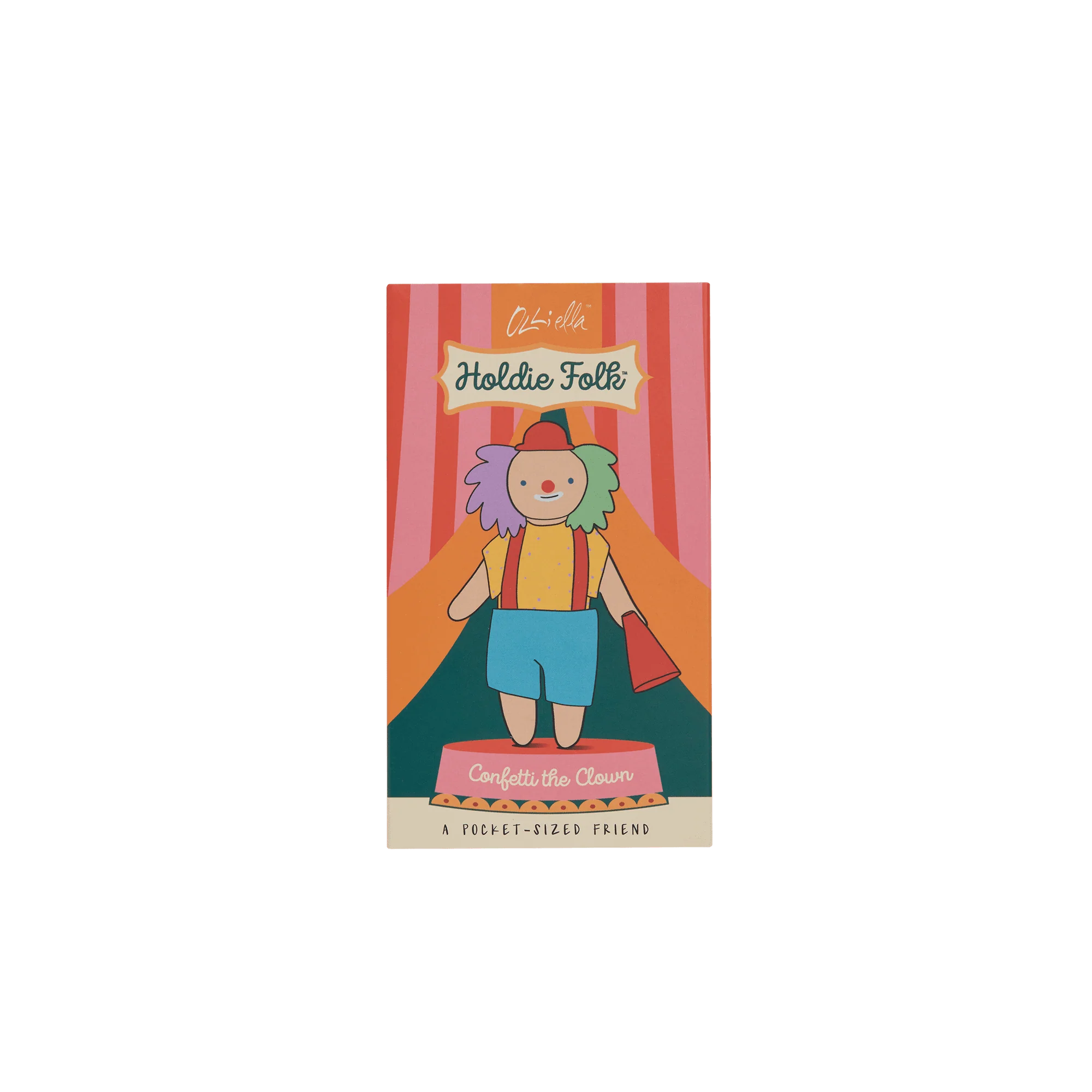 Παιδική κούκλα τσίρκο Κλόουν Confetti 13 cm 3+ ετών