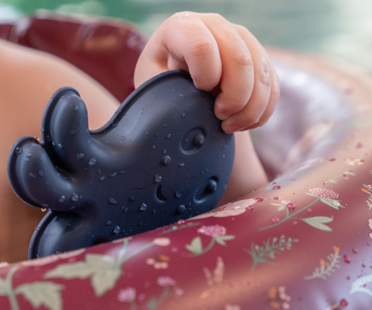 Silicone Sand Toys 5 pieces – Blue Mix Filibabba