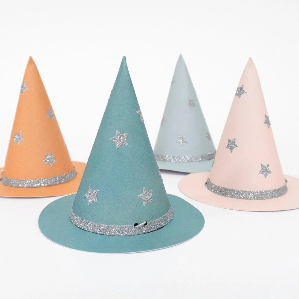 Pastel-Halloween Witch Hats