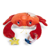 Large crab with activities 0+ months 34 cm. Moulin Roty