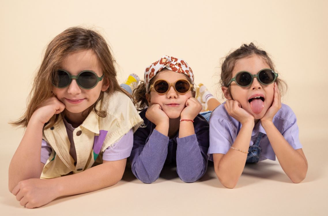 Παιδικά γυαλιά ηλίου 4-6 και 6-16 ετών Bottle Green - KiETLA