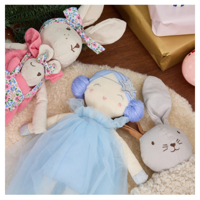 Soft doll Souzanne with Baby 40cm 12+ months