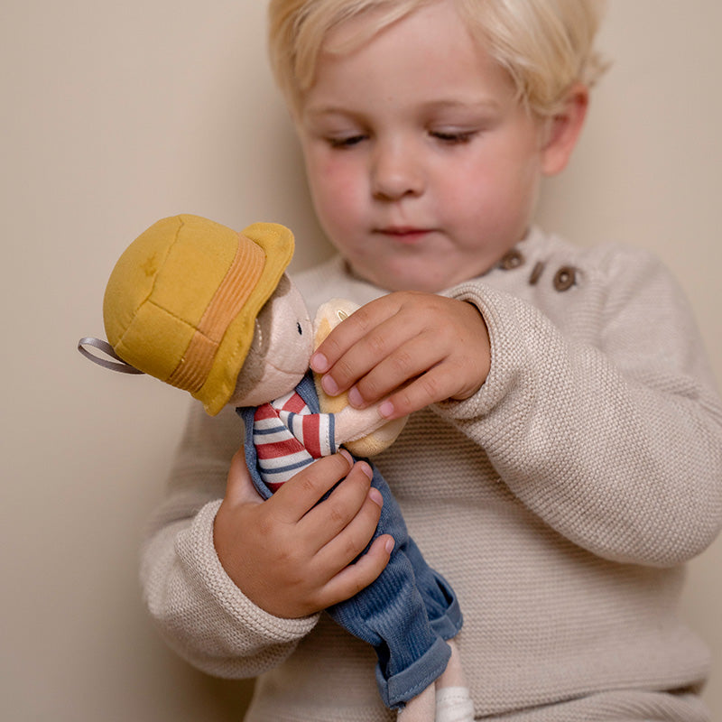 Doll Jim Dutch Farmer kid's soft toy 35cm Little Dutch