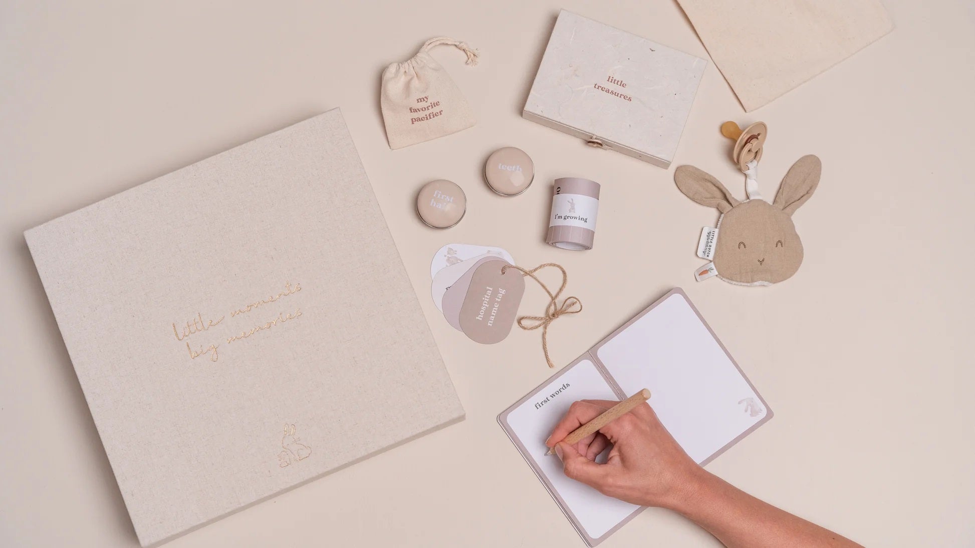 Κουτί αναμνήσεων δώρο για νεογέννητο μωρό Baby Bunny Little Dutch LD4745