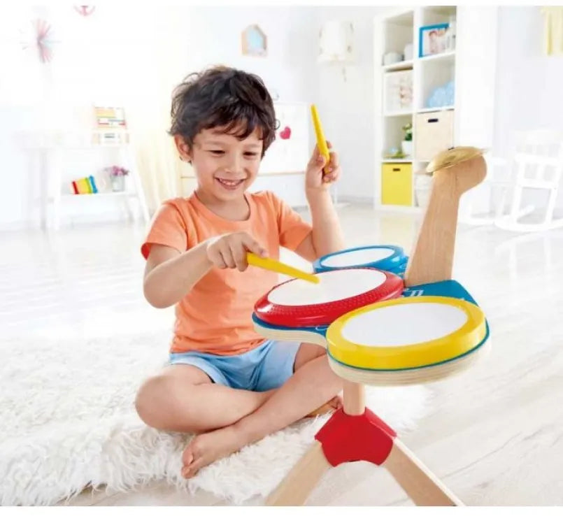 Wooden Drums Set Rock & Rhythm Band 3Y+