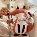 Handmade Easter fox candle Fanis, the mischievous one