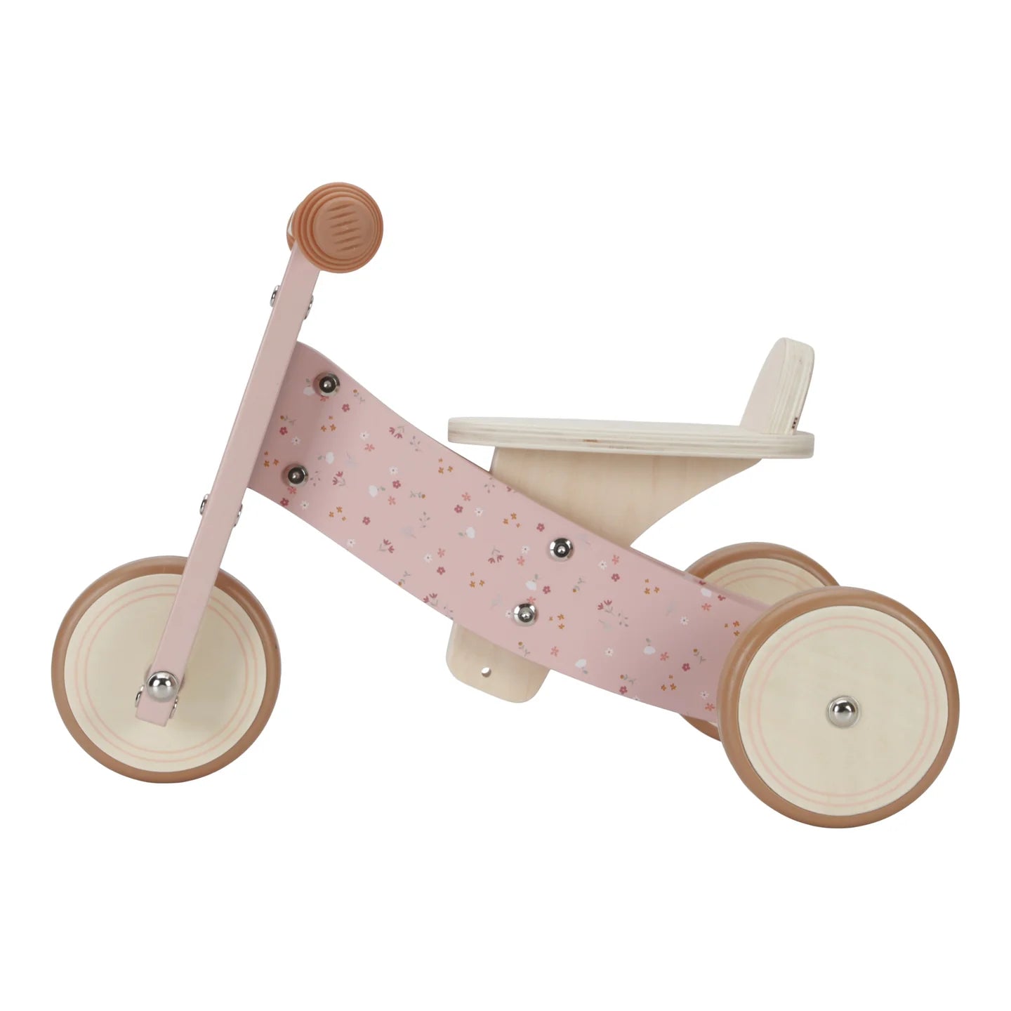 Little Dutch Kid's Wooden Tricycle pink FSC 12+M