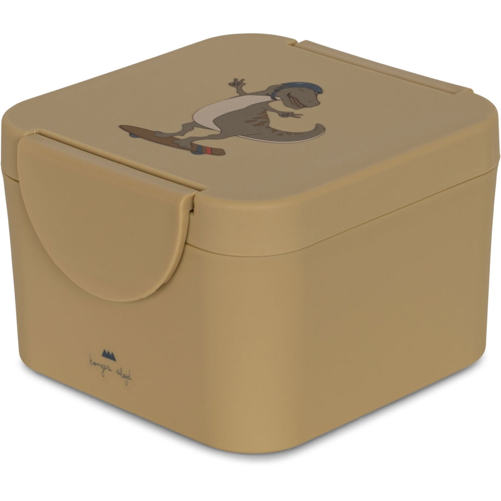 Δοχείο φαγητού με διαχωριστικό Skatesaurus (small) 12.6x11.8x8εκ. Konges Slojd