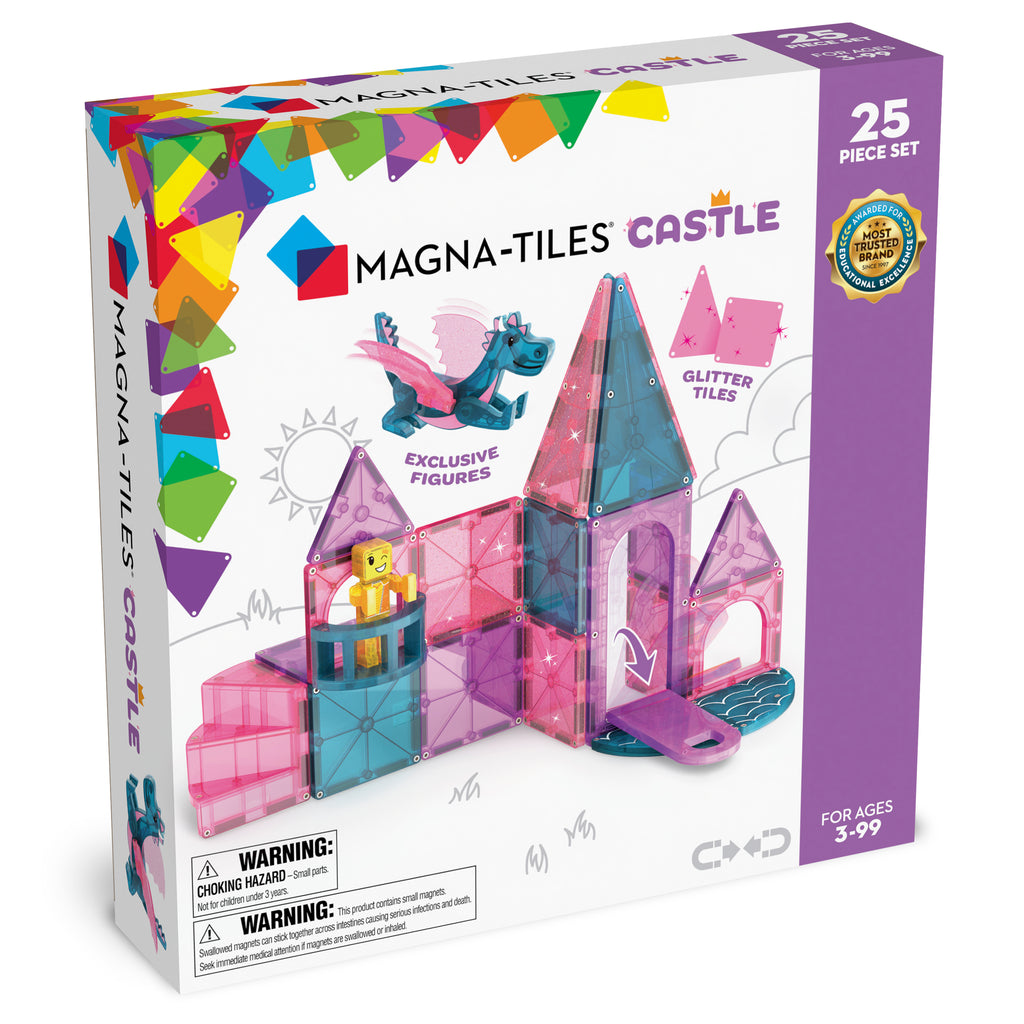 Castle 25-Piece Set 3Y+ Magna Tiles