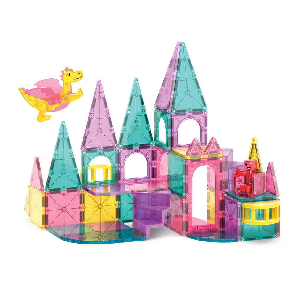 Castle DLX 48-Piece Set 3Y+ Magna Tiles