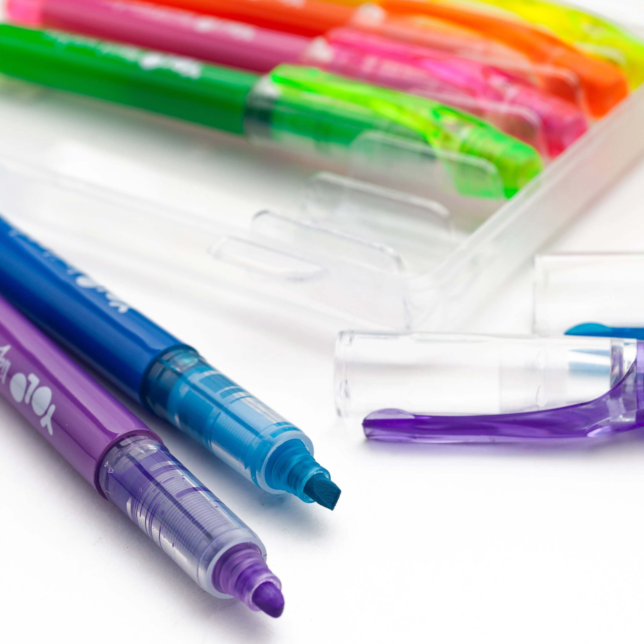 Σετ 6 μαρκαδόροι υπογράμμισης Rainbow - Yolo