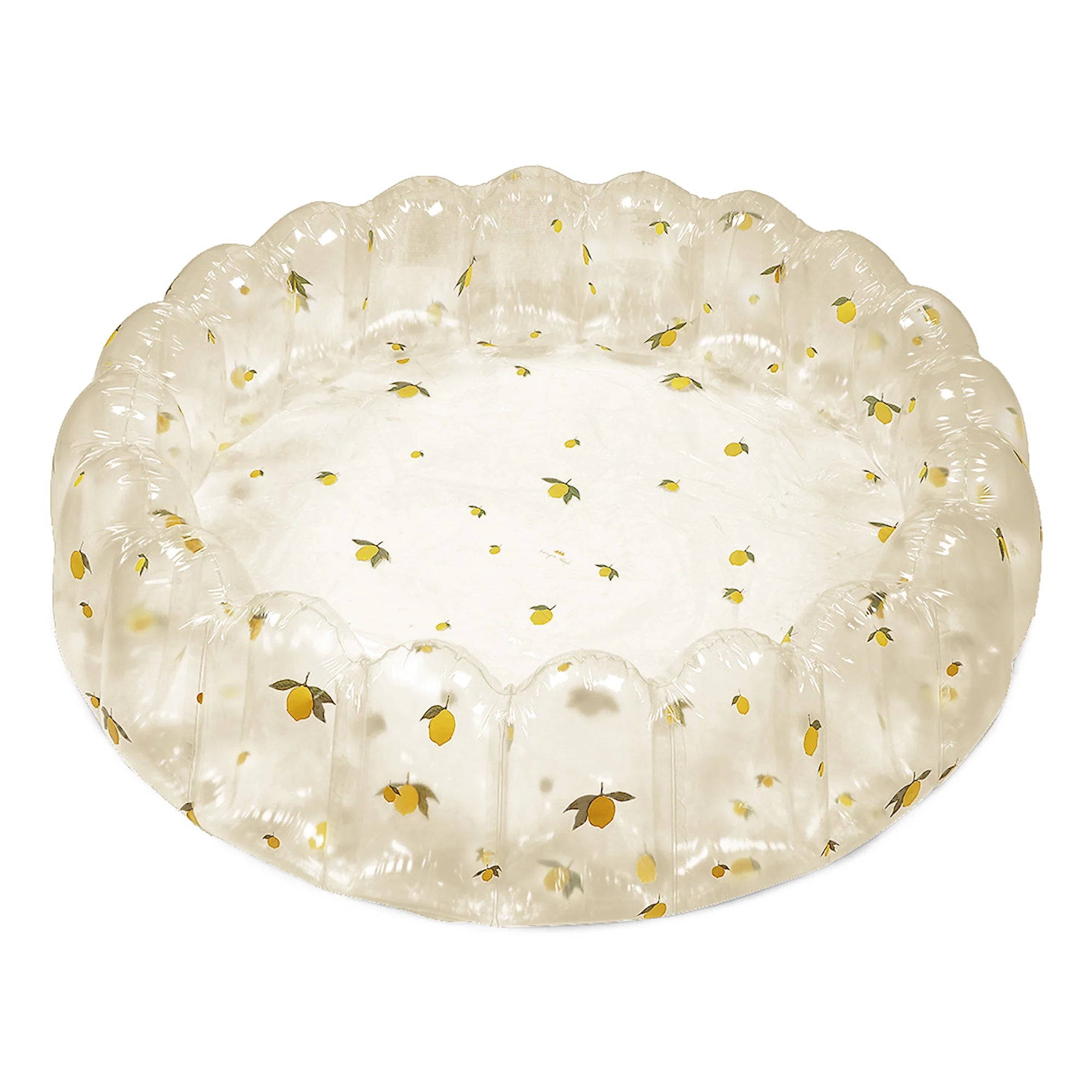 Large shell pool transparent - mon grand lemon 160x45cm 3+ years Konges Slojd