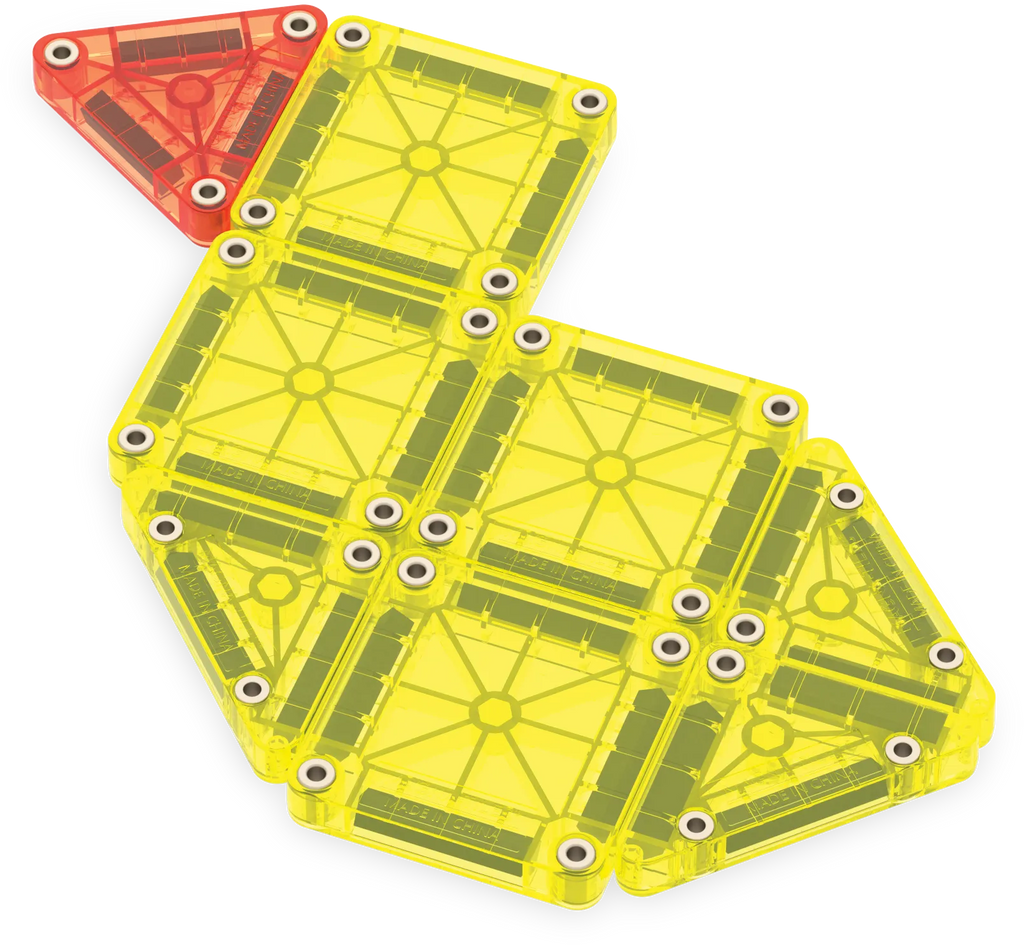 Kid's magnetic toy MicroMAGS Travel Set Deluxe 55pcs 3Y+ Magna Tiles