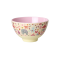 Kids melamine Bowl Fun Fair - Pink Small 300ml  Rice