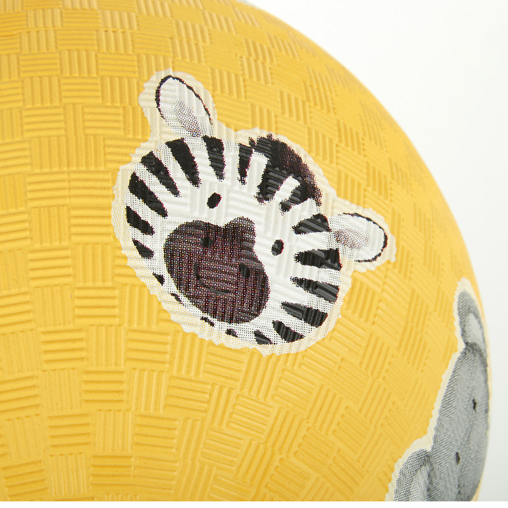 Children's ball from 100% natural rubber Zoo Garden 17cm 12+ months Sigikid