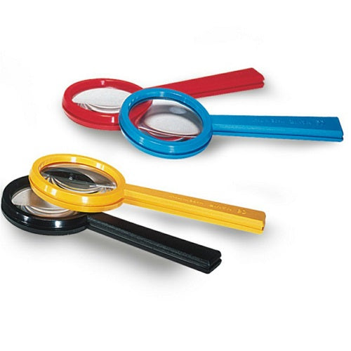Navir Magnifying Glass Simple  Suitable for Schoolwork +5 Years - Random color
