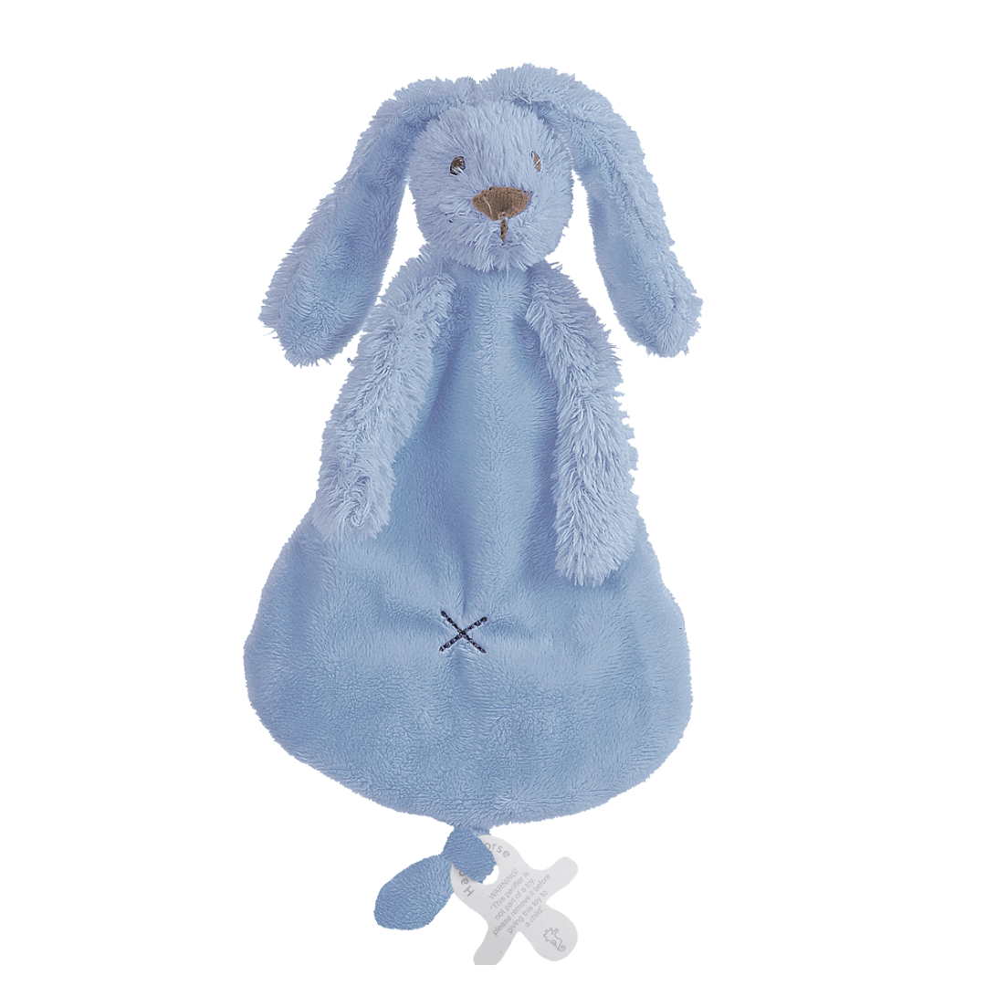 Baby's comforter blanket bunny - deep blue Happy Horse