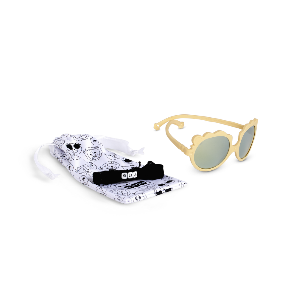 Παιδικά Γυαλιά Ηλίου KiETLA 2-4 ετών - Lion Vanilla