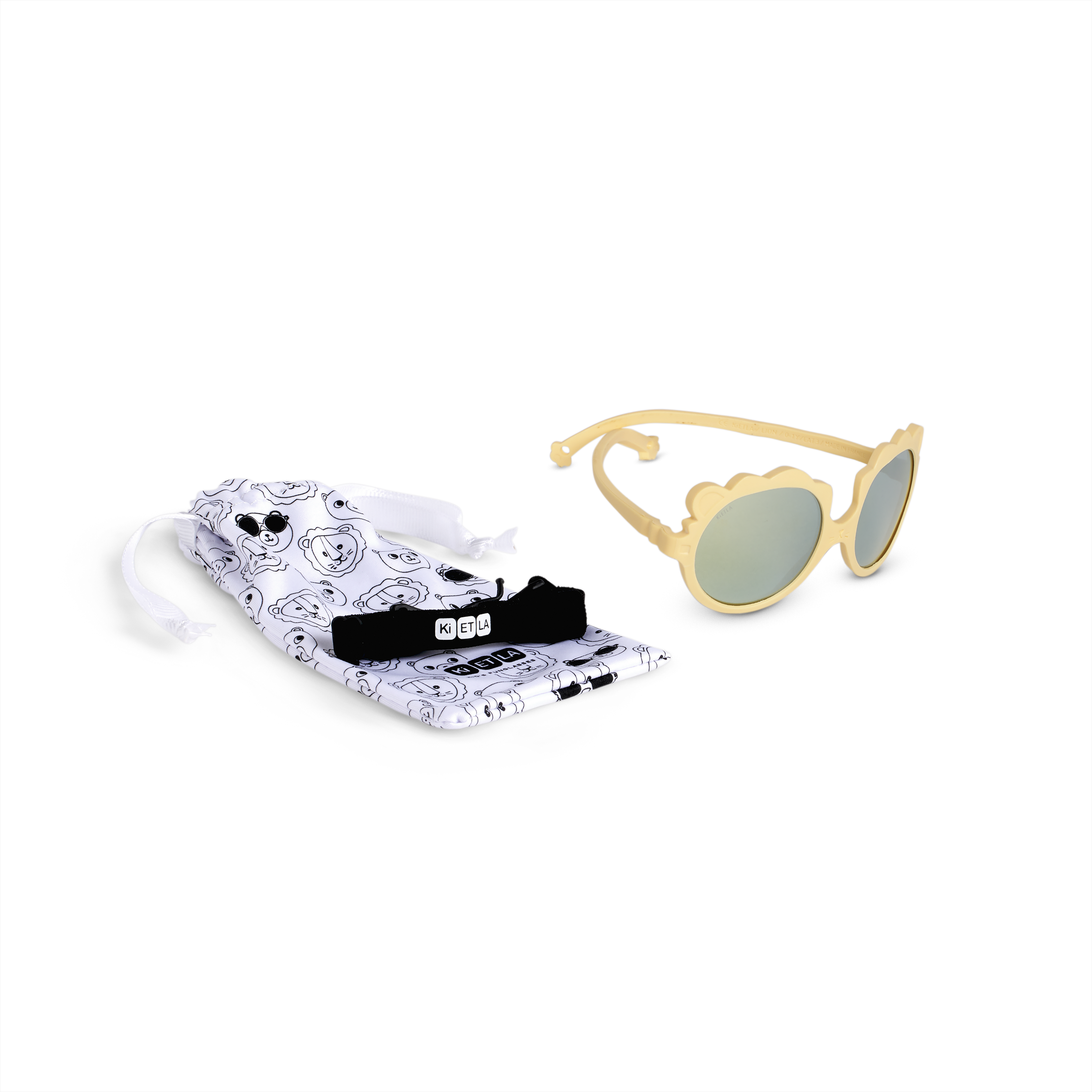Παιδικά Γυαλιά Ηλίου KiETLA 2-4 ετών - Lion Vanilla