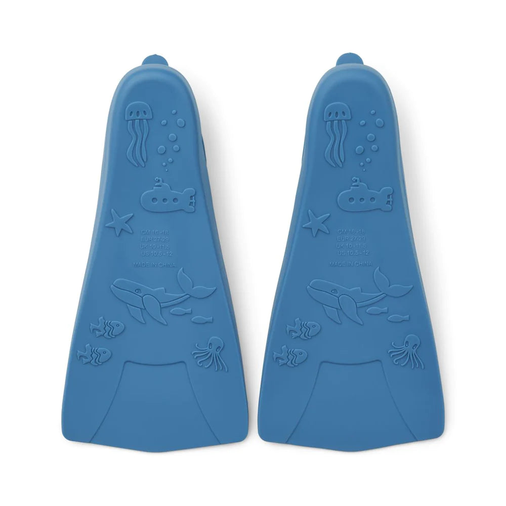Summer accessories - Children's swim fins - Gustav Riverside No 27-35