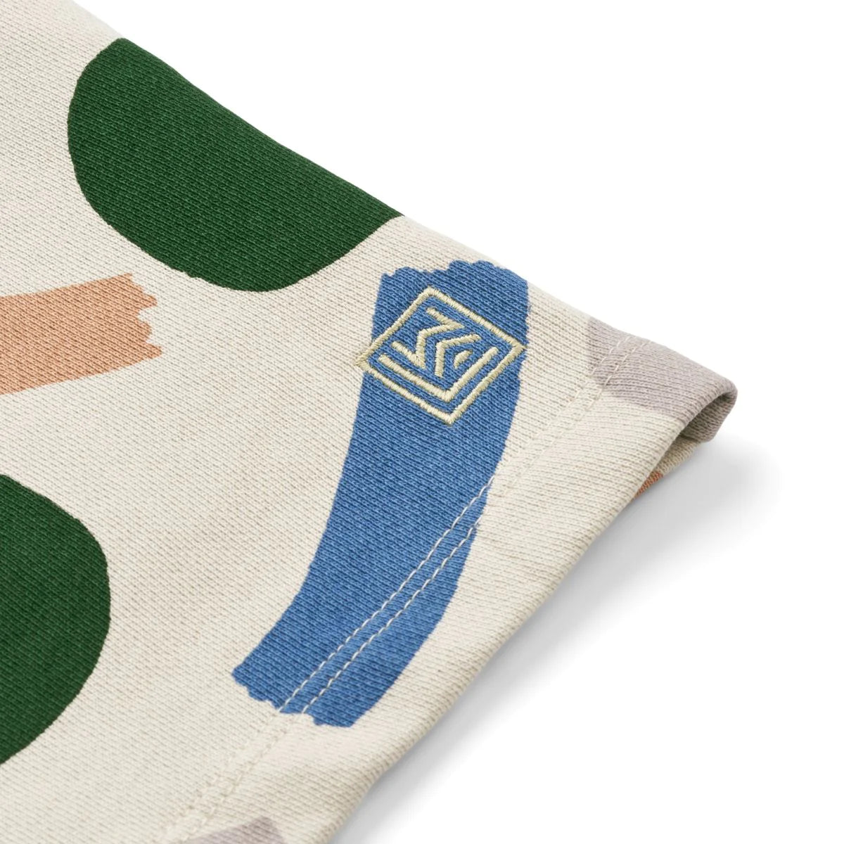 Gram Printed Sweatshorts - Paint Stroke/Sandy  3M-10Y - Liewood