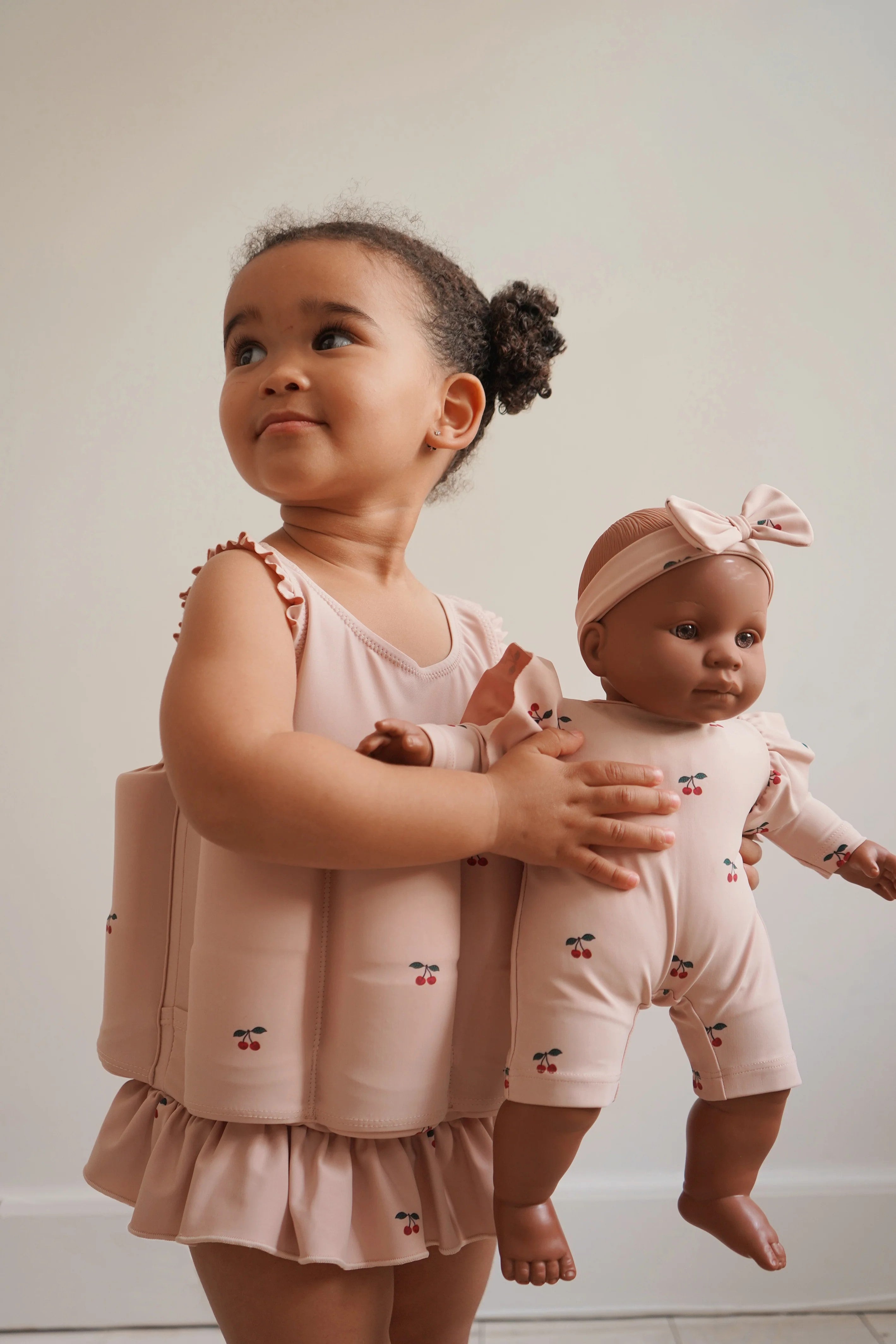 Doll Beach set - Cherry blush