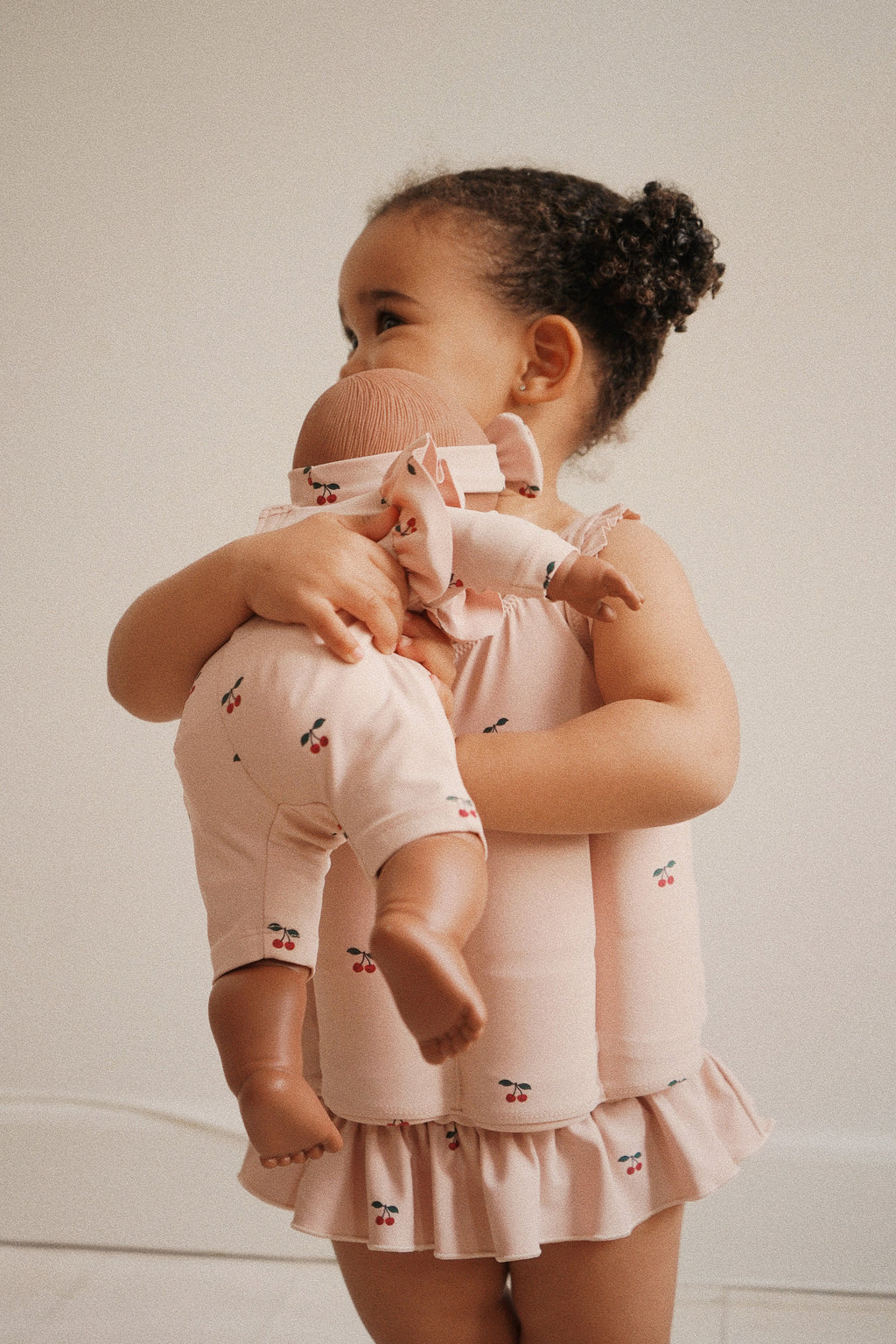 Doll Beach set - Cherry blush