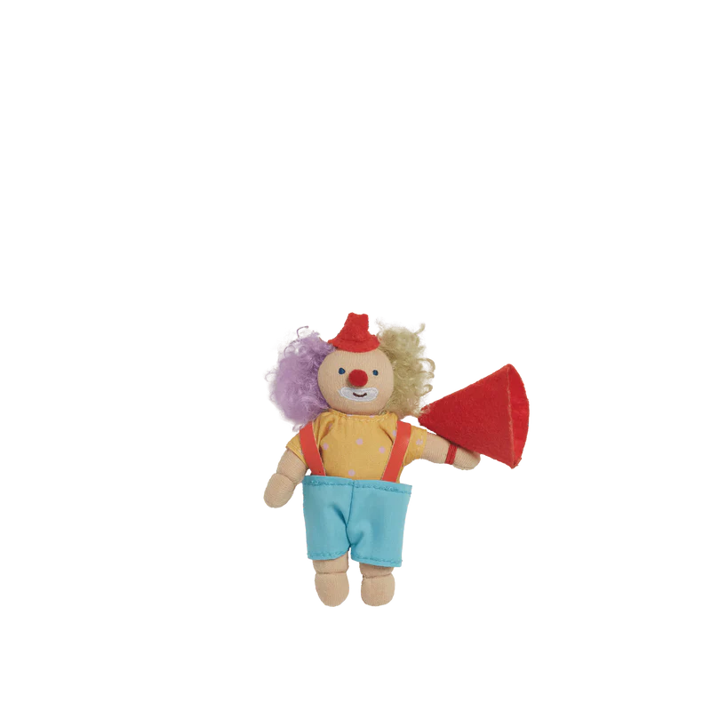 Παιδική κούκλα τσίρκο Κλόουν Confetti 13 cm 3+ ετών