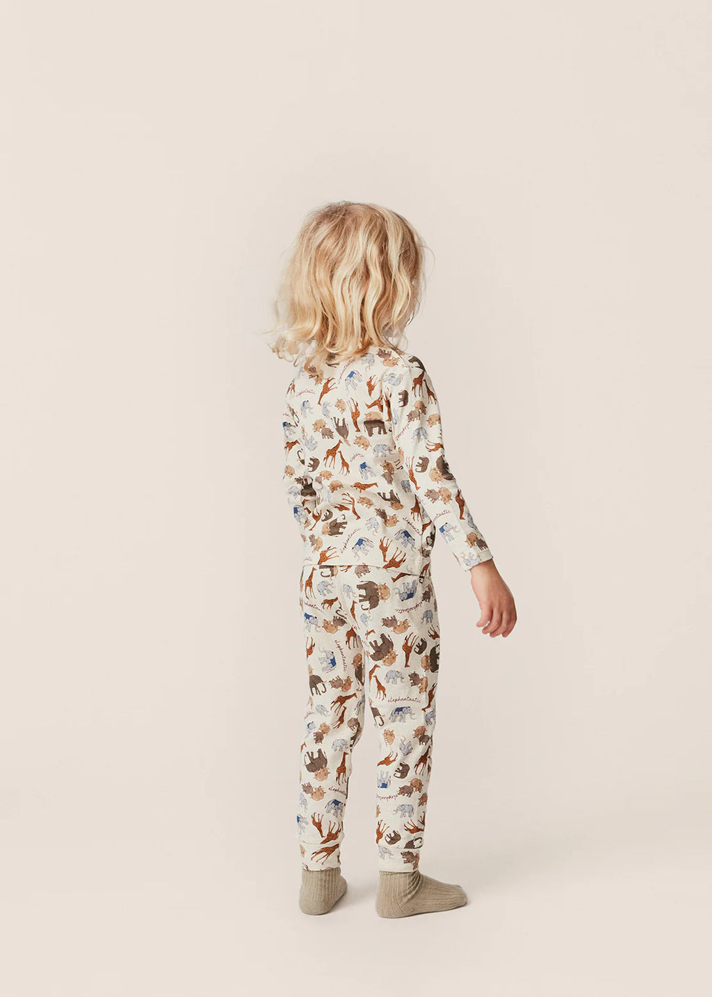 Παιδικό βαμβακερό παντελόνι Elephantastic newborn - 12 μηνών - Konges Slojd