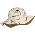 Kid's Amelia reversible sun hat - All together/Sandy 0M-10Y - Liewood