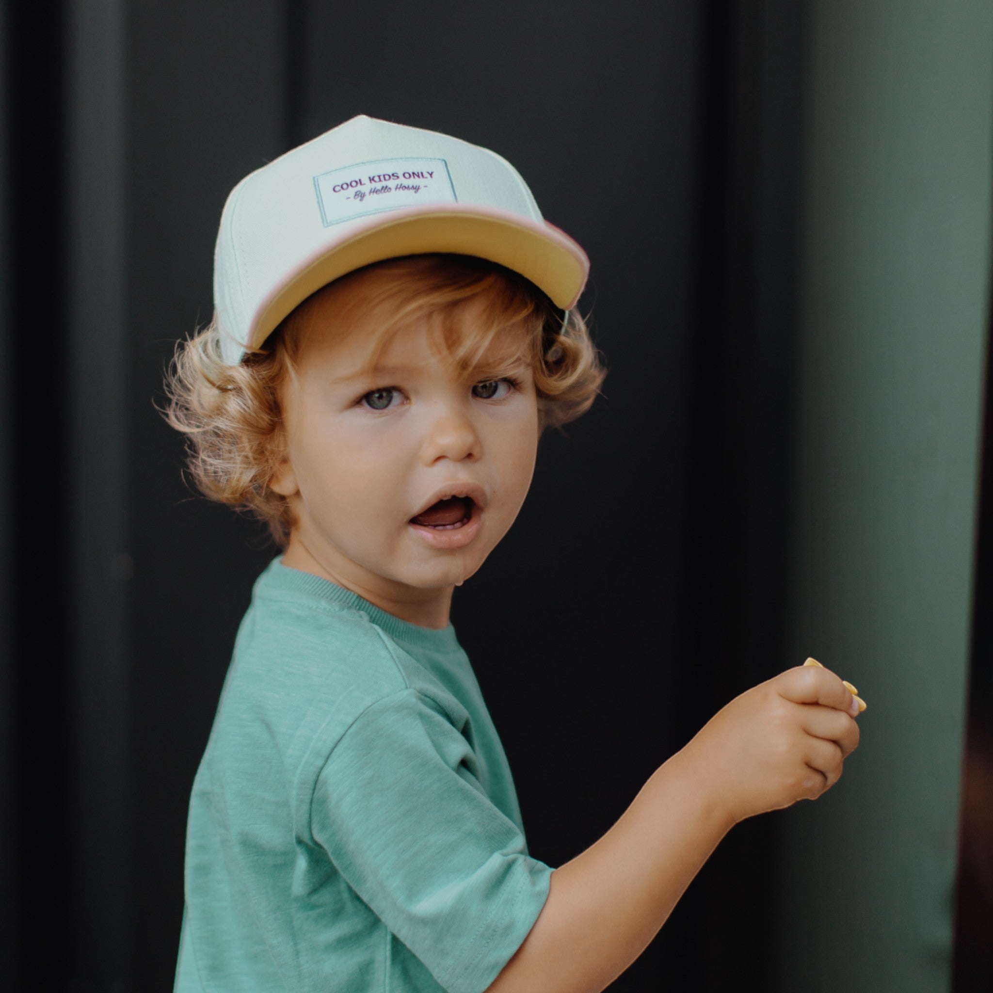 Kid's jockey cap Mini Aloe 2-6Y+ Hello Hossy 