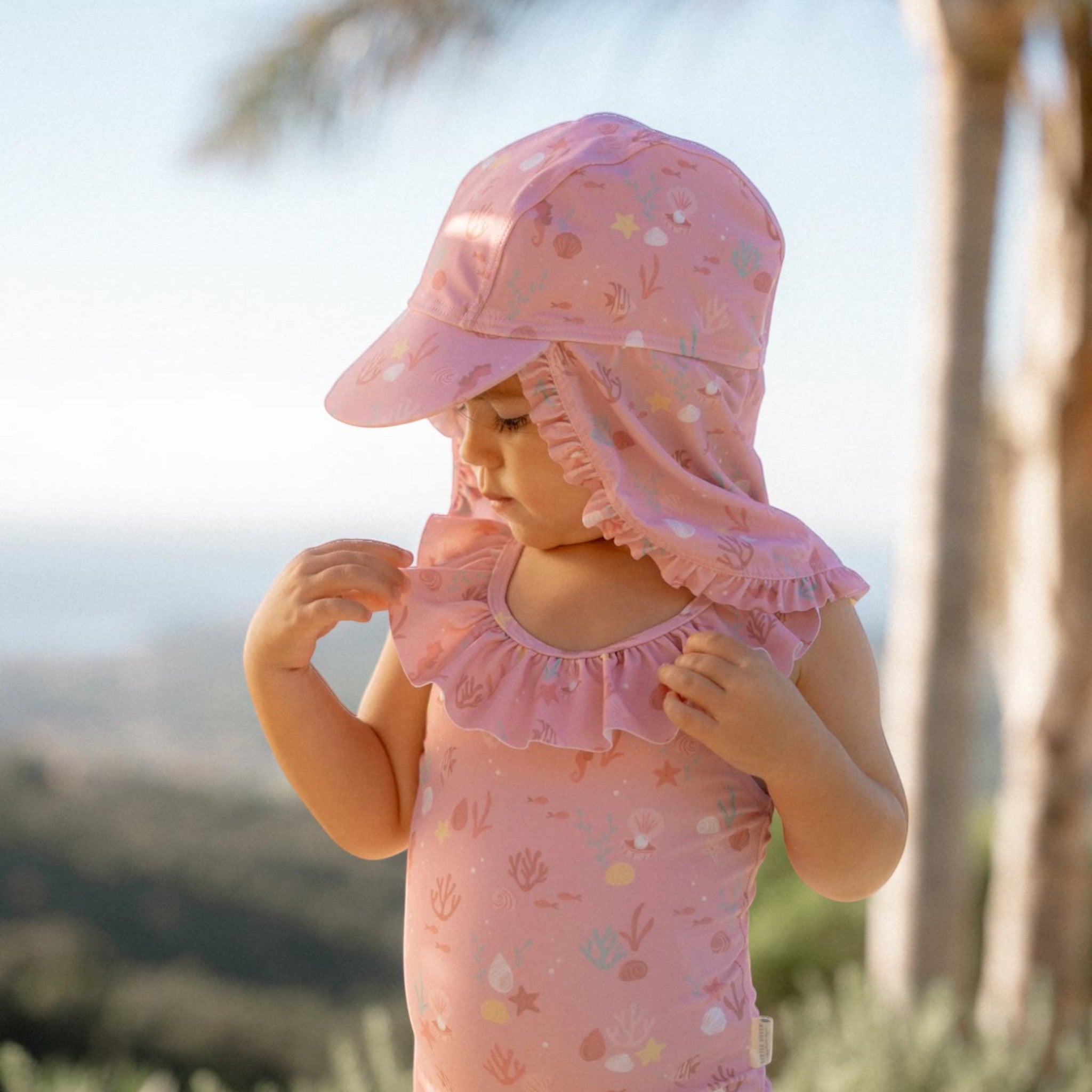 Children's Hat- Ocean treasures 0-4Years Little Dutch 