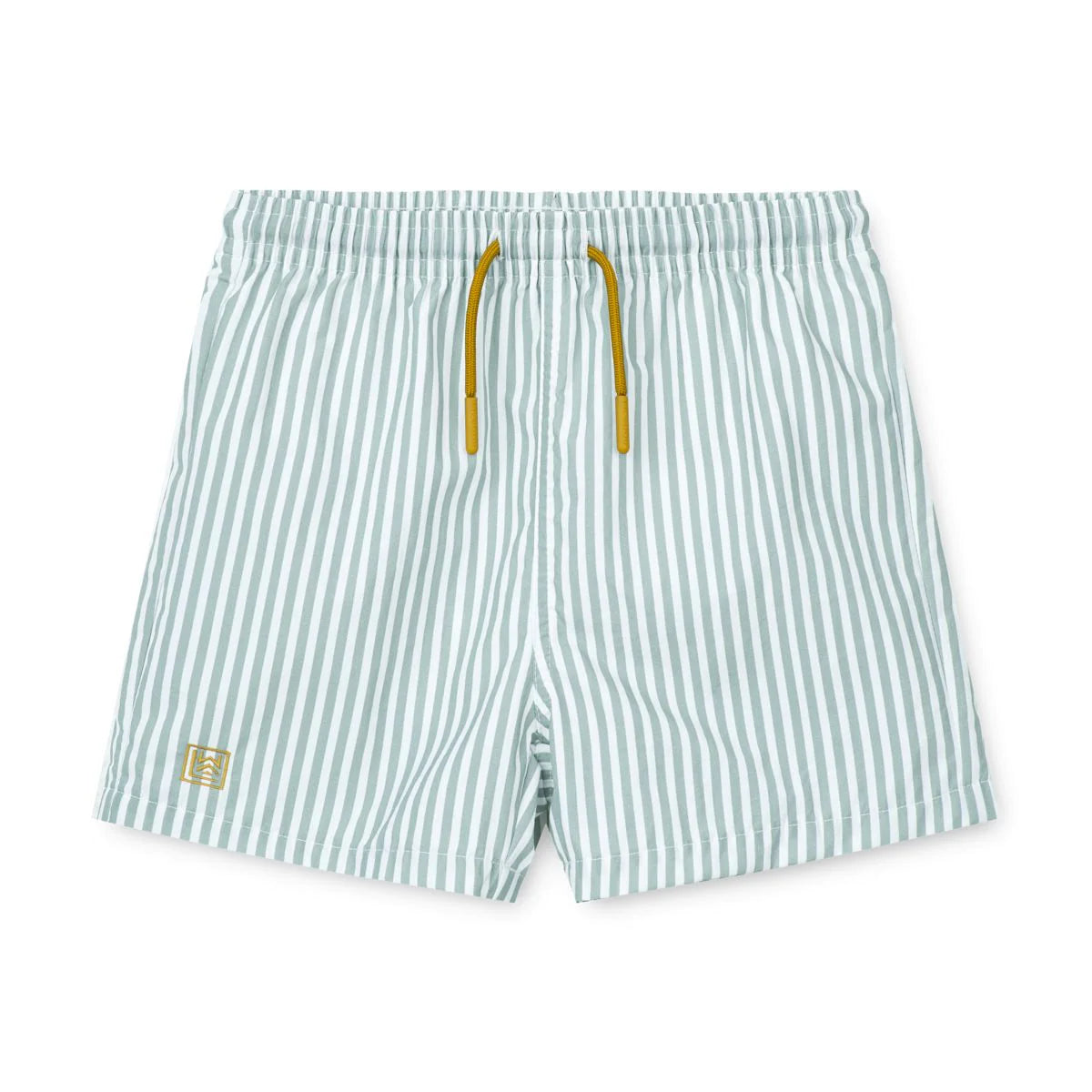 Kid's Duke Swim shorts Sea blue/White stripes 12-18M and 9-10Y - Liewood