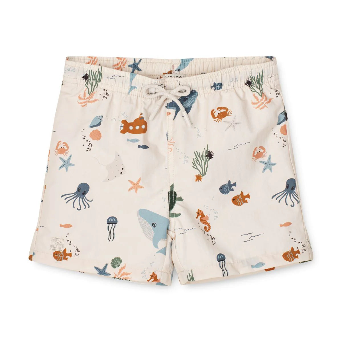 Children's swimming shorts Duke Sea Creature/Sandy print 12M-10Years - Liewood