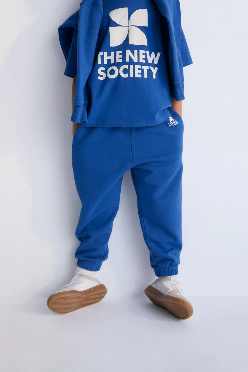 Kid's blue T-shirt Mykonos Cobalto 3-14Y The New Society