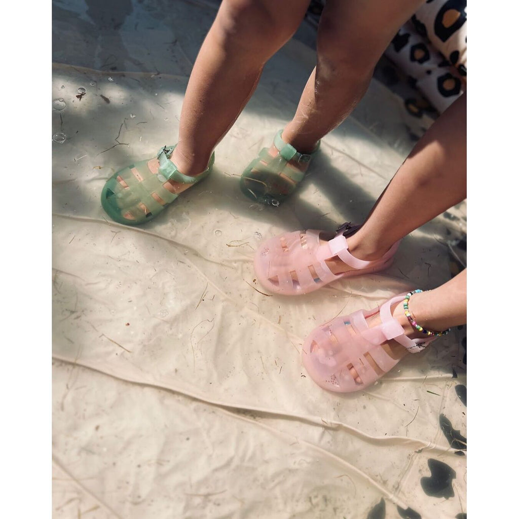 Beach sandals Go Banana's 23-27 Pink Lobster Shoesme